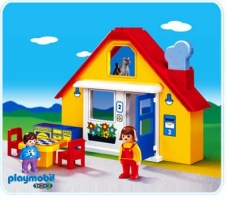 "Мой первый Домик" для малышей 1+(мебель+фигурки) Playmobil 