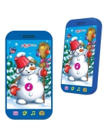 Мини-смартфончик "Веселый снеговик"