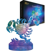 3D Puzzle Магический Кристалл 3D Пазл Зодиак Скорпион со светом.