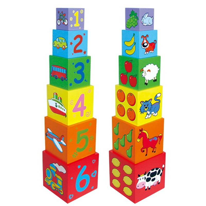 Кубики-пирамидка Viga