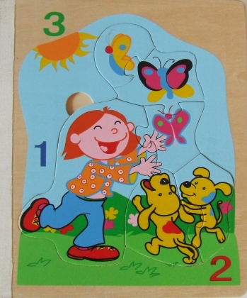 Книга-пазл с бабочкам, Adex 5168