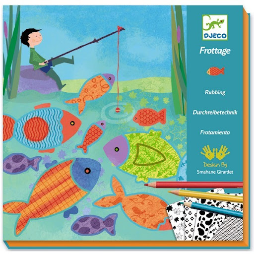 Набор для творчества  "Рисование трением" Djeco