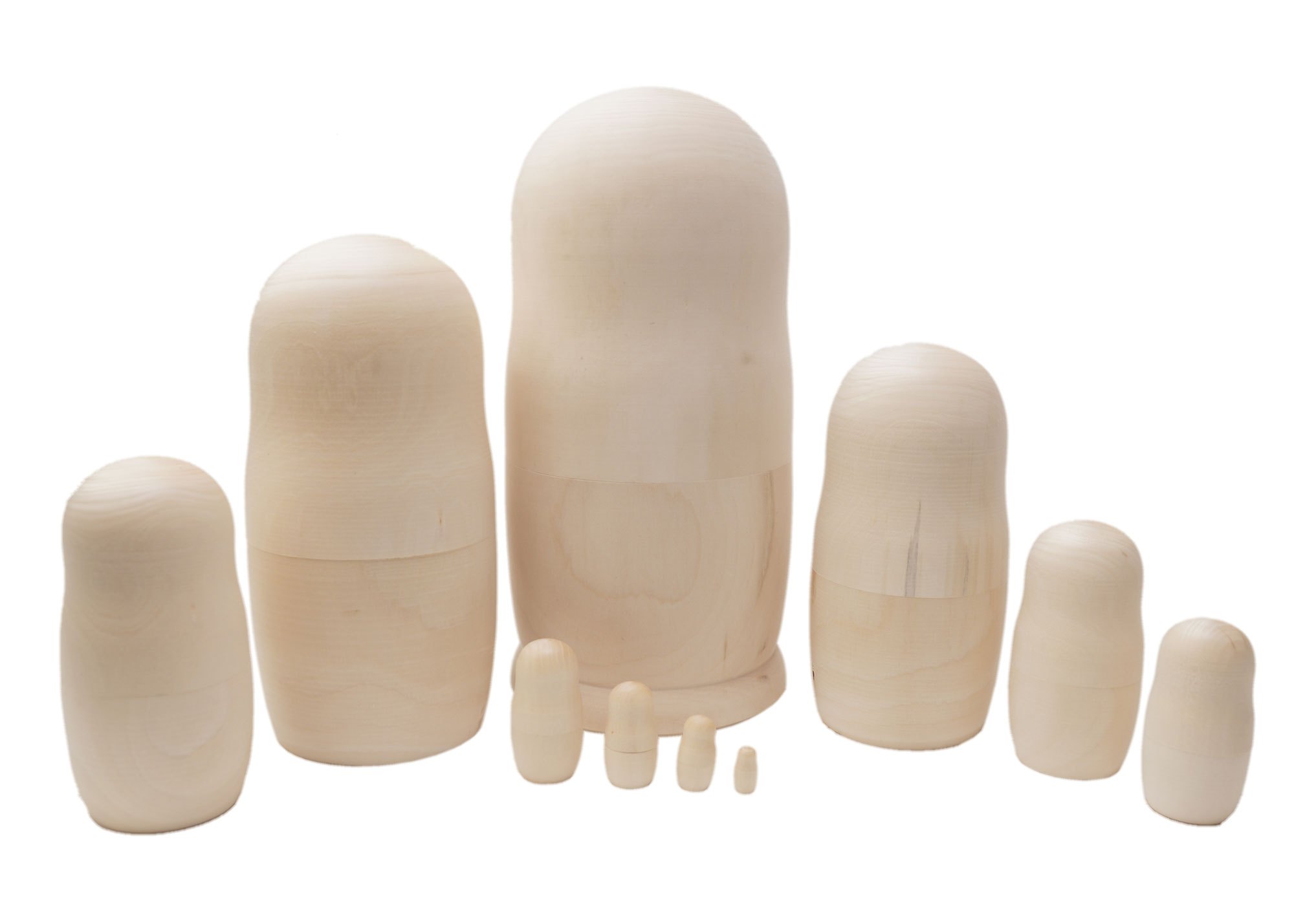 Матрешка под роспись 10 в 1