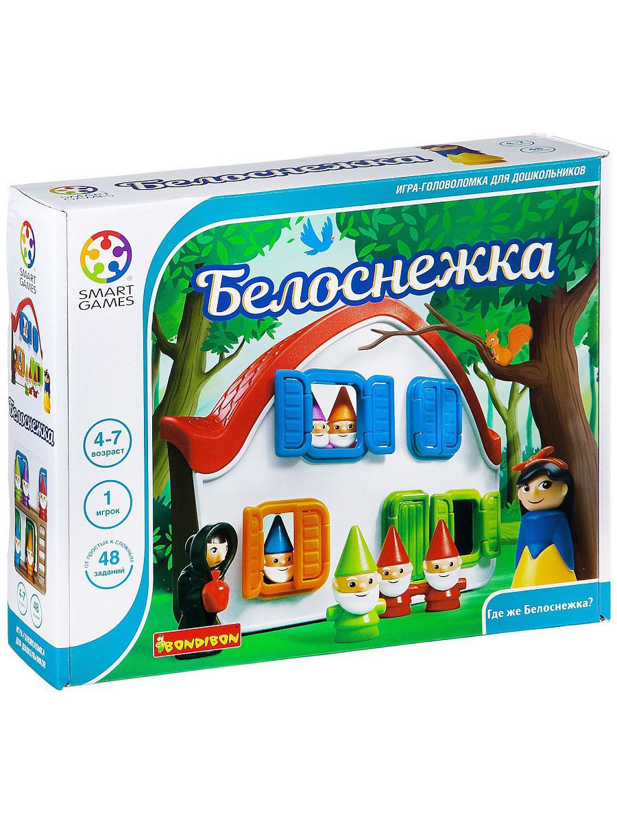 Игра-головоломка "Белоснежка" Bondibon