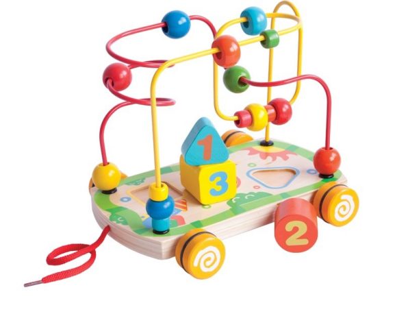 Лабиринт-сортер+каталка. Наша игрушка