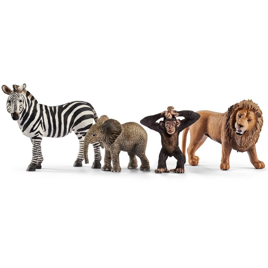 Набор фигурок Дикие животные Африки Schleich