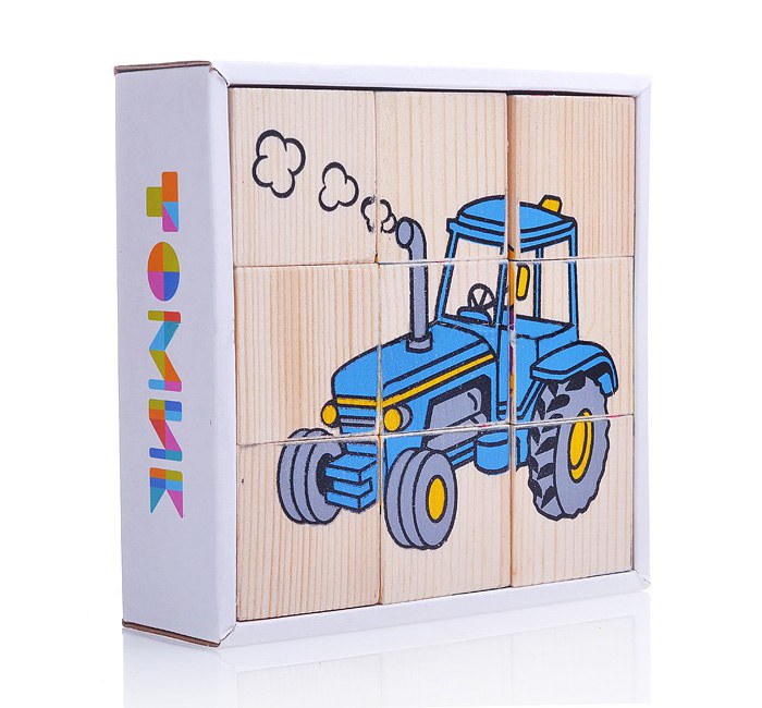 Кубики "Транспорт" Томск