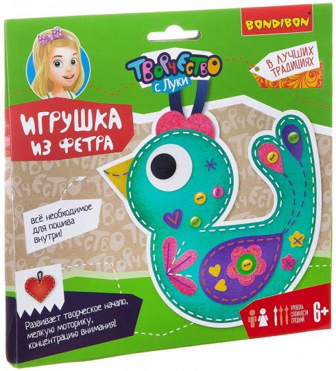 Игрушки из фетра