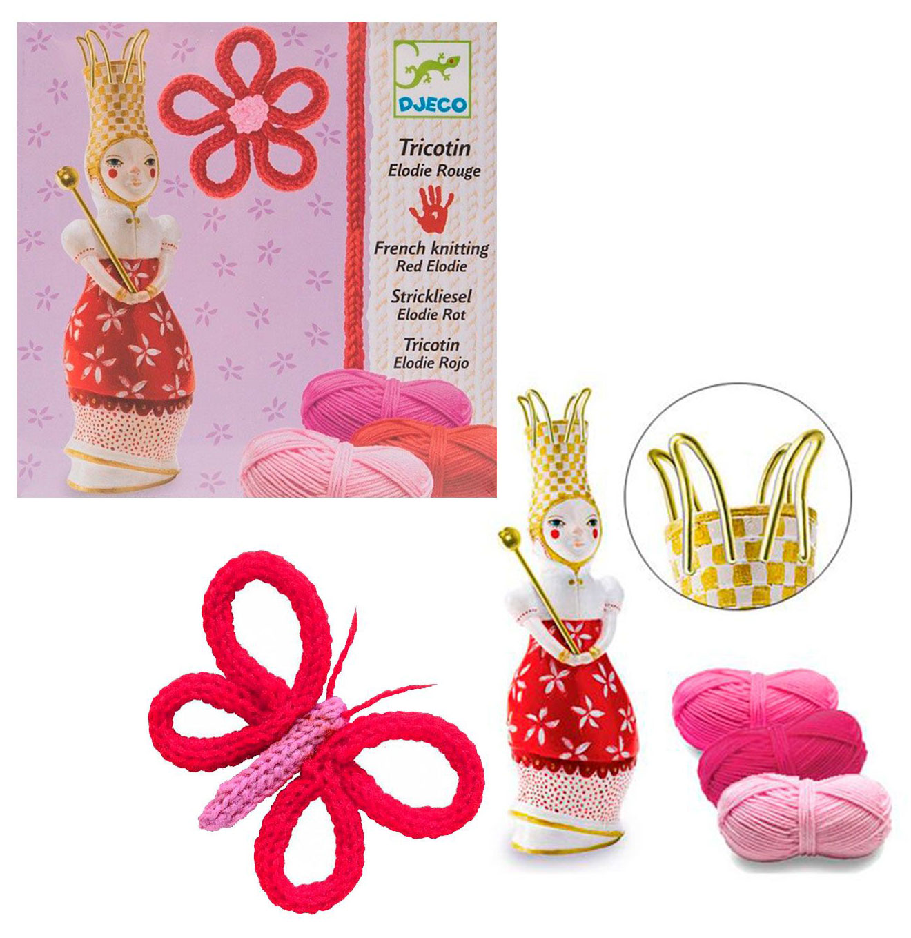 Набор для вязания. Djeco