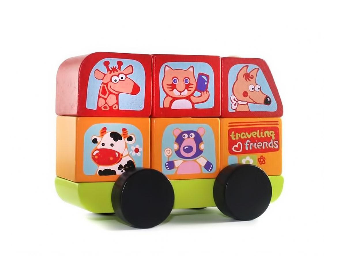 Автобус "Веселые зверята" Cubika