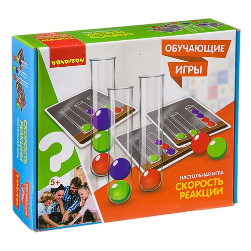 Обучающая игра "Скорость реакции" Bondibon