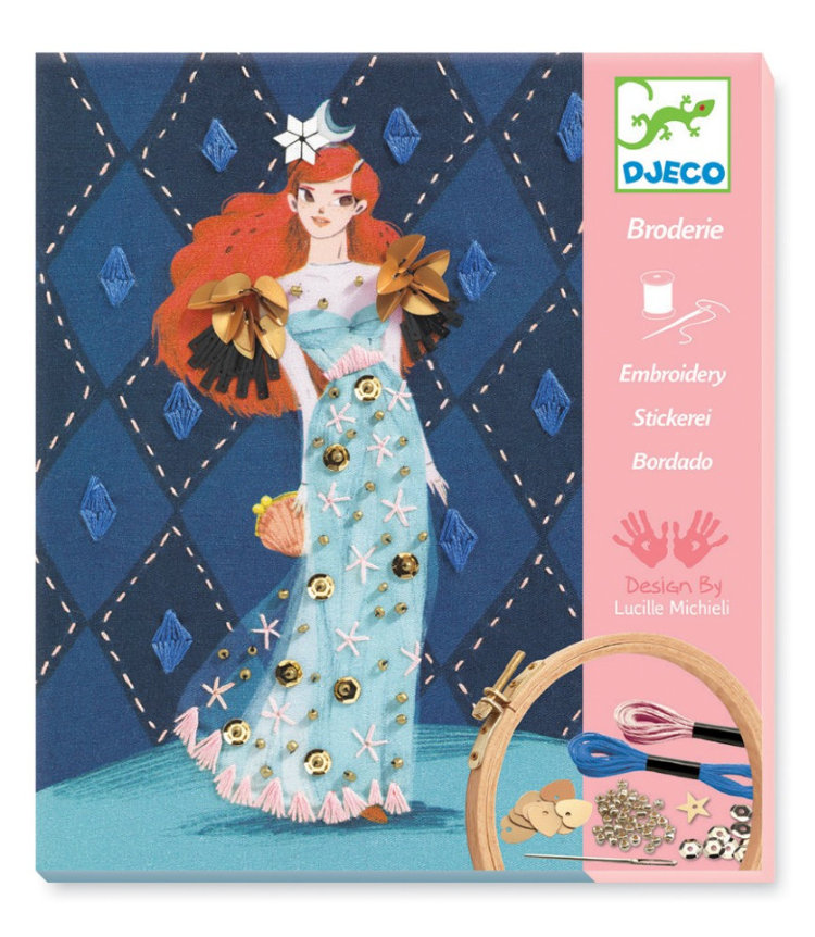 Набор для творчества "Красивые платья" Djeco