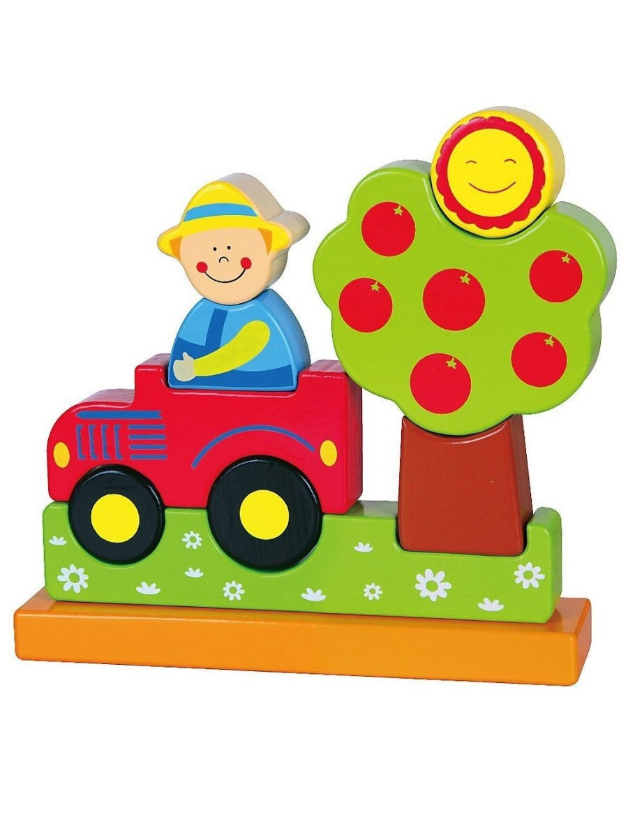 Магнитный 3D-пазл Город, Viga 