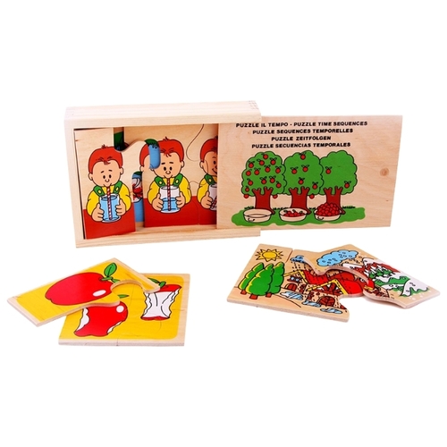 Пазл "Временные отношения", Лэм, дерев.