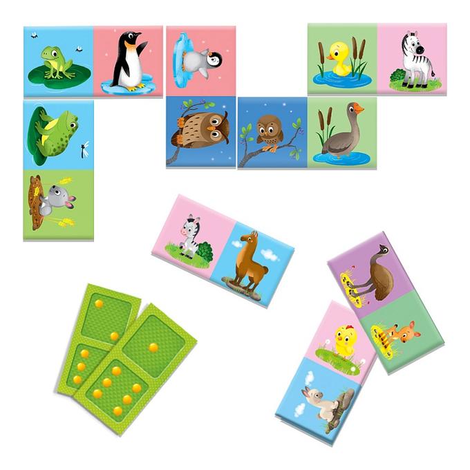 "Чей малыш?" Игра 2 в 1. Геодом