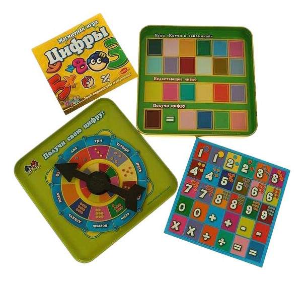 Магнитная игра "Цифры" mack&Zack