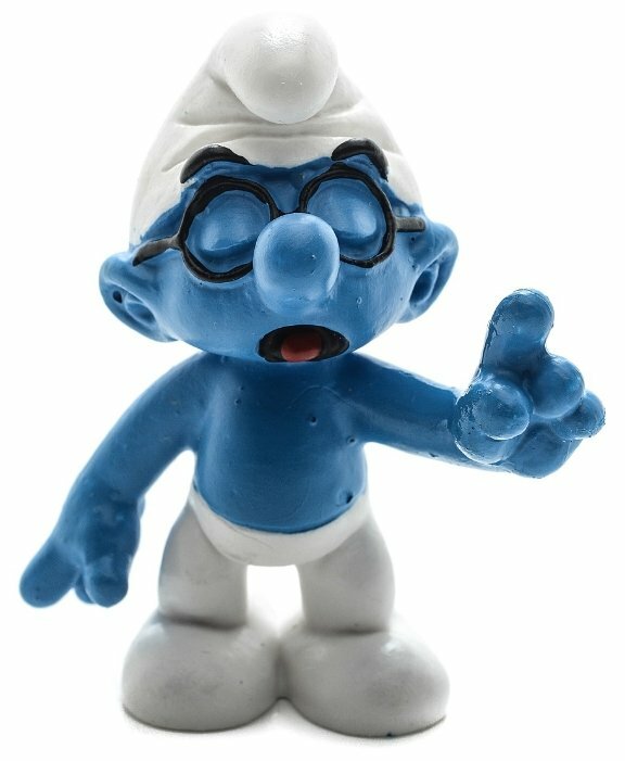 Schleich Смурфик в очках 20536
