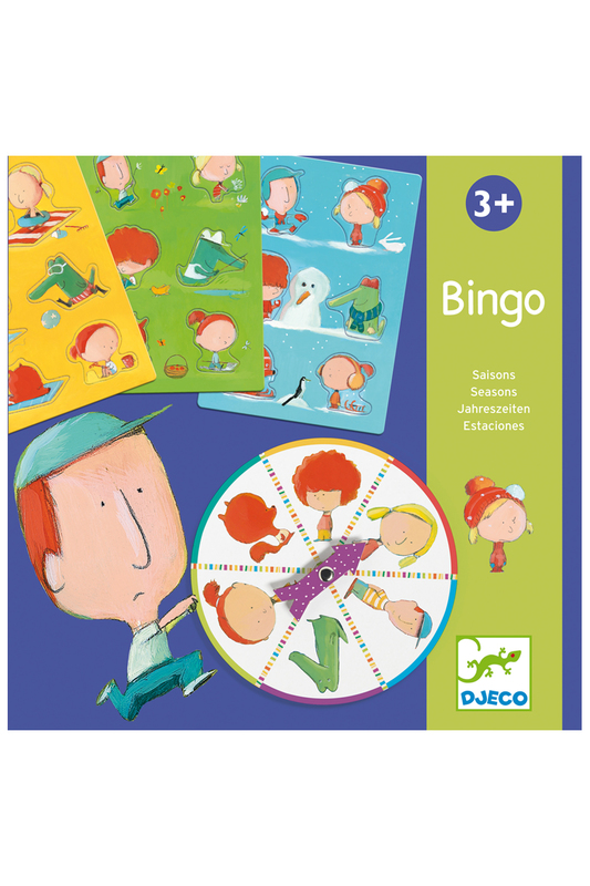 Наст игра "Бинго. Времена года" Djeco