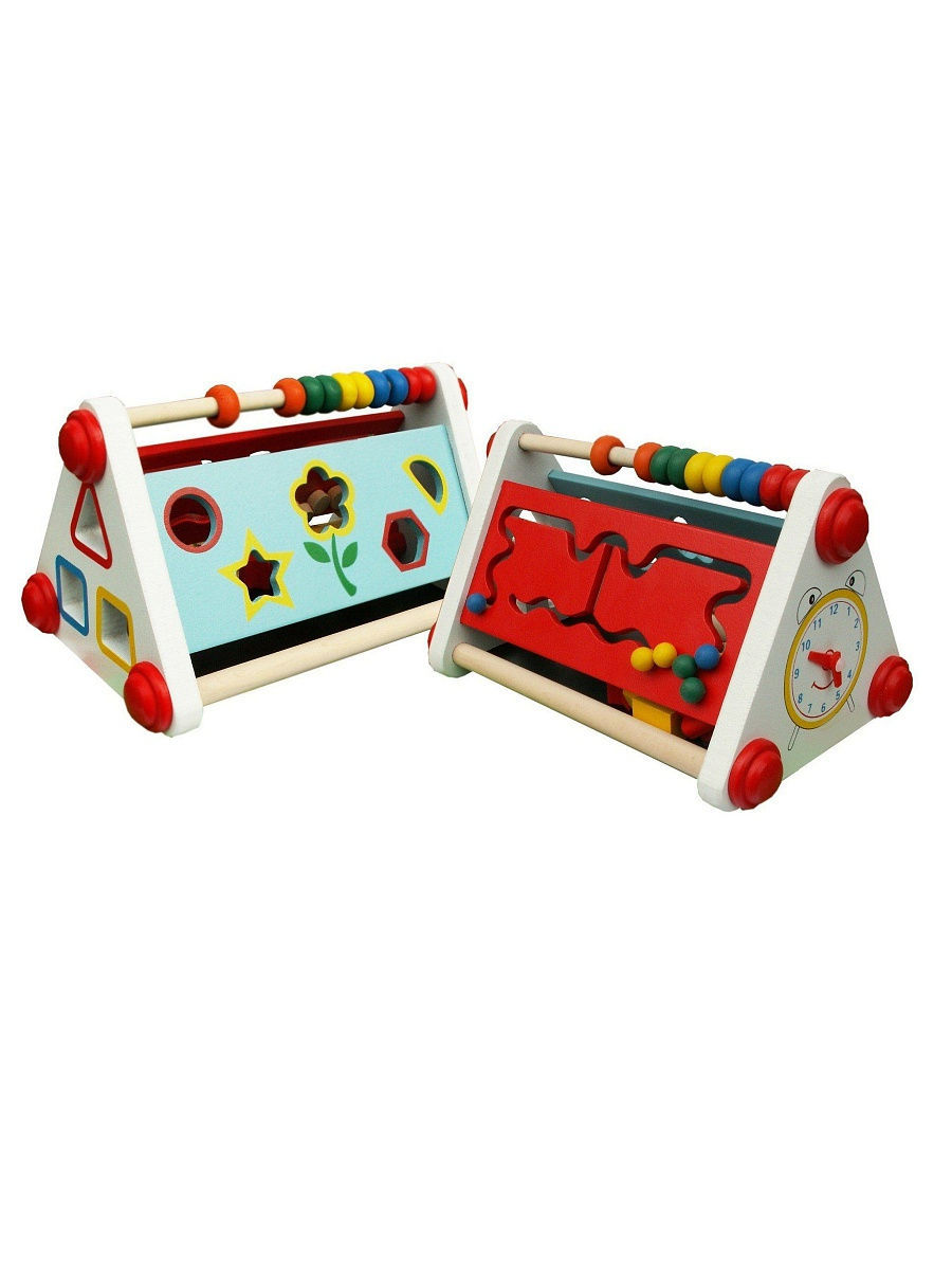 Развивающий центр Кроха. Игрушки из дерева.