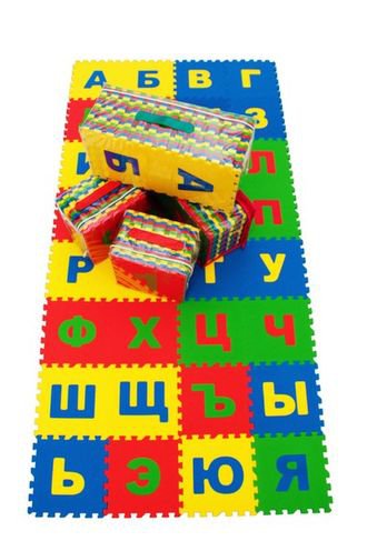Напольный коврик-конструктор "Русский алфавит"