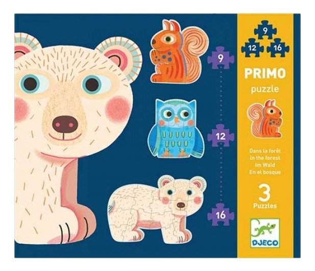 Мои первые пазлы Djeco