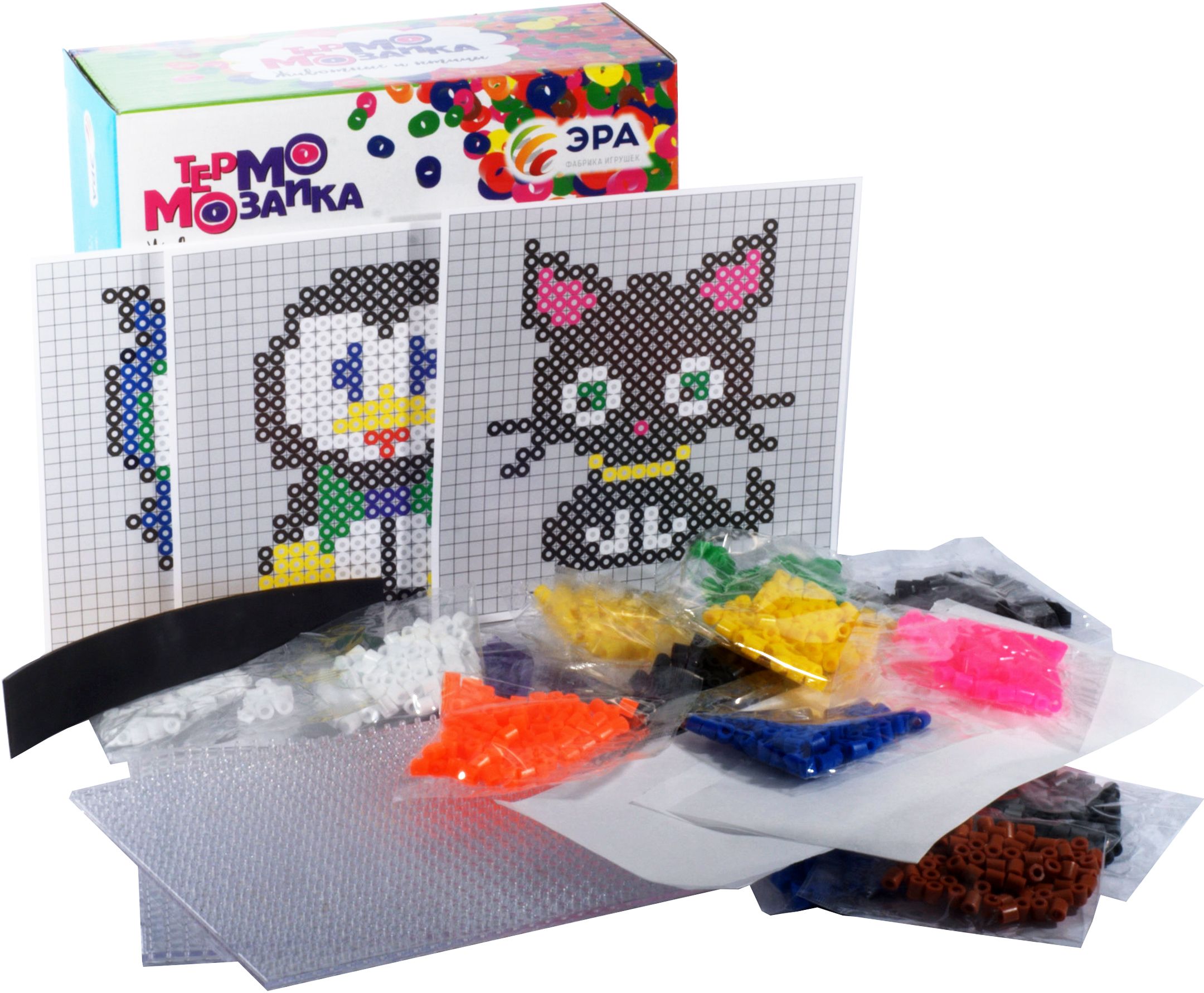 Термо-мозаика.Животные и птицы. 2 тыс бусин