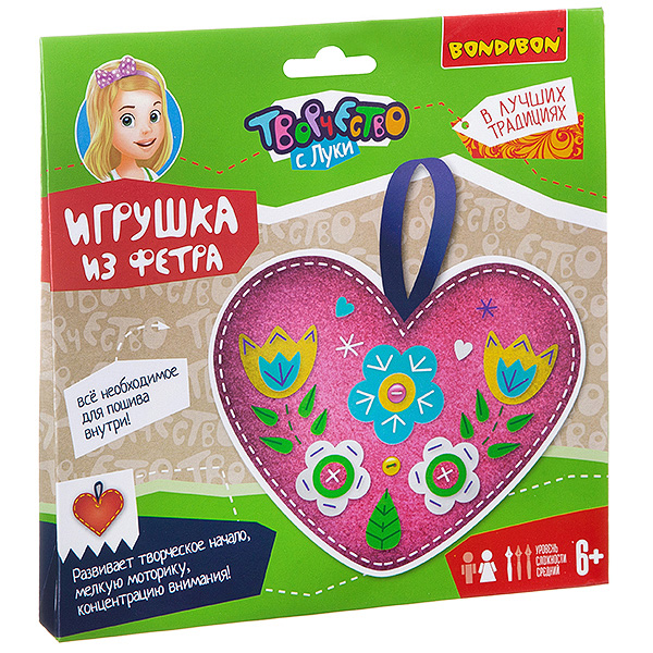 Игрушки из фетра