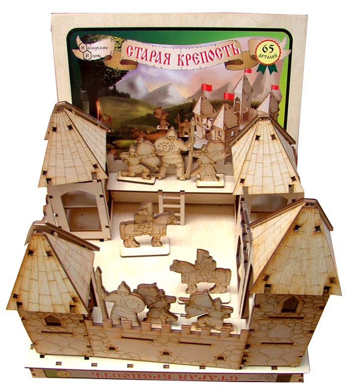 Конструктор-игра "Старая крепость", 65 дет