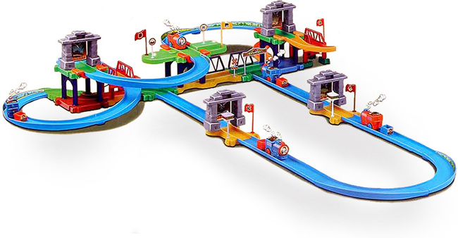 Железная дорога «Пиратские истории», работает от батареек