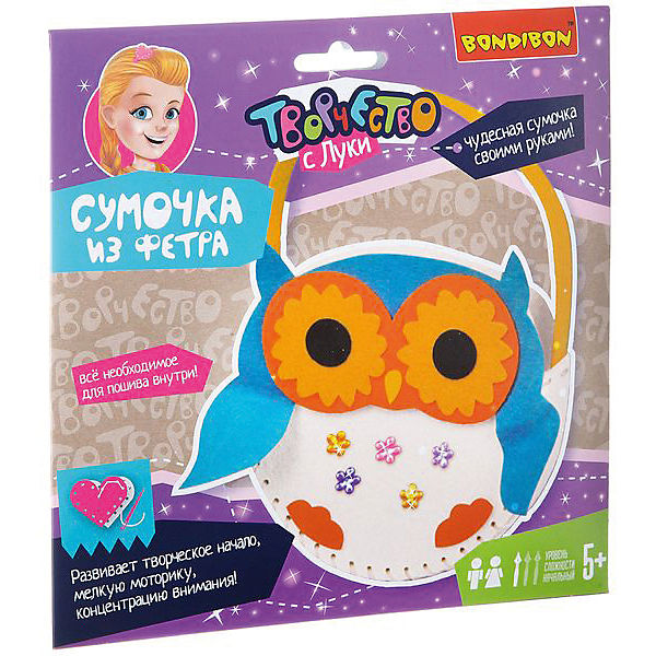 Сумочка из фетра Бондибон