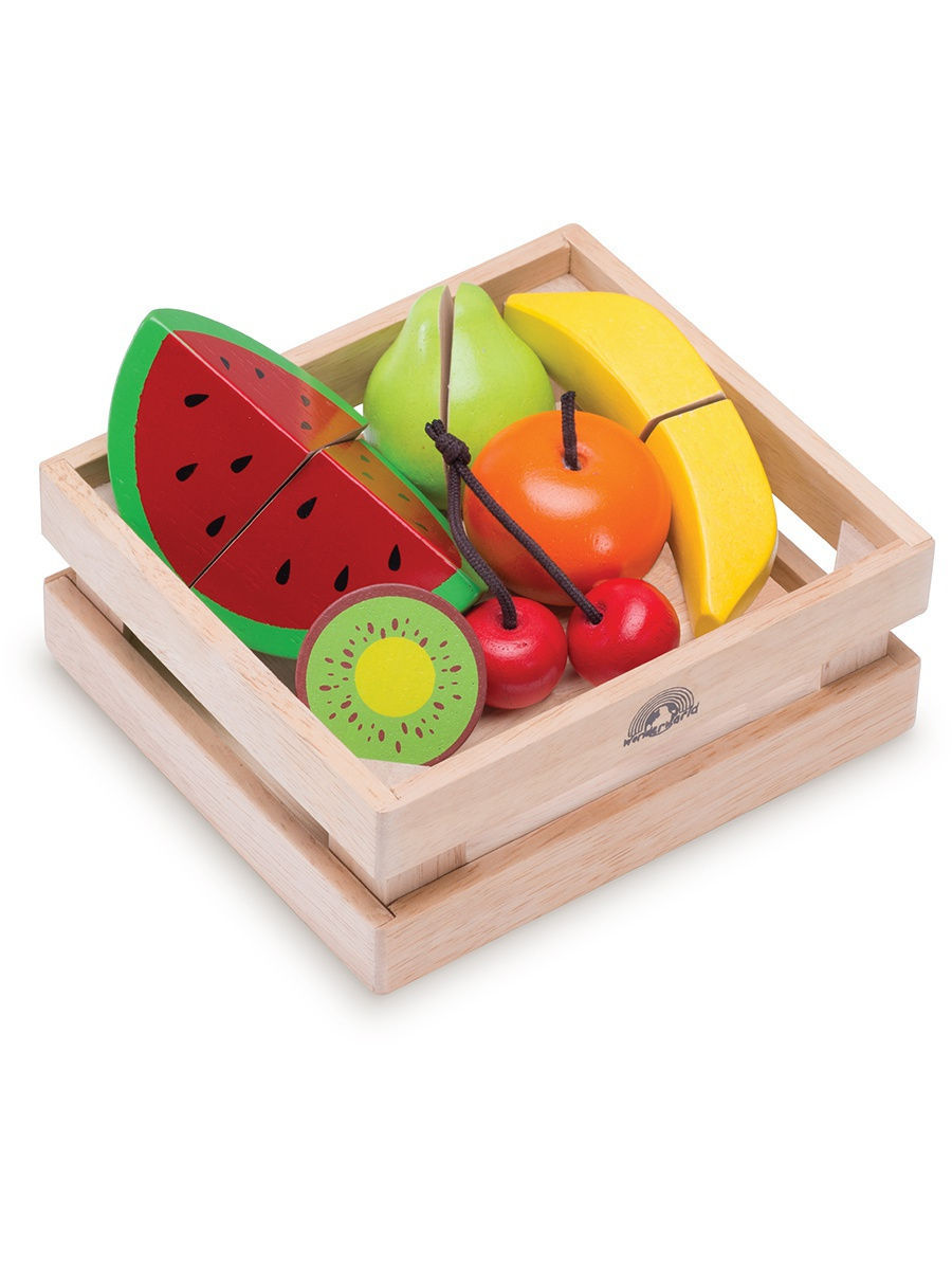 Набор Ящичек фруктов для нарезки, Wonderworld