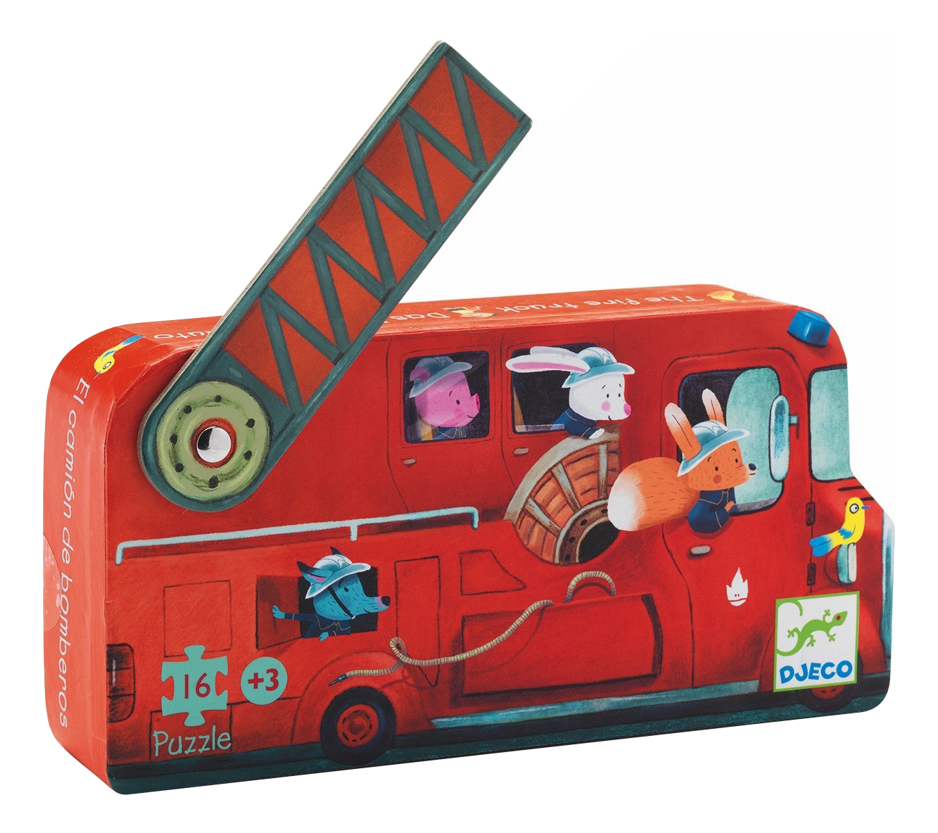 Пазл Машинка.Сувенирная упаковка. Djeco