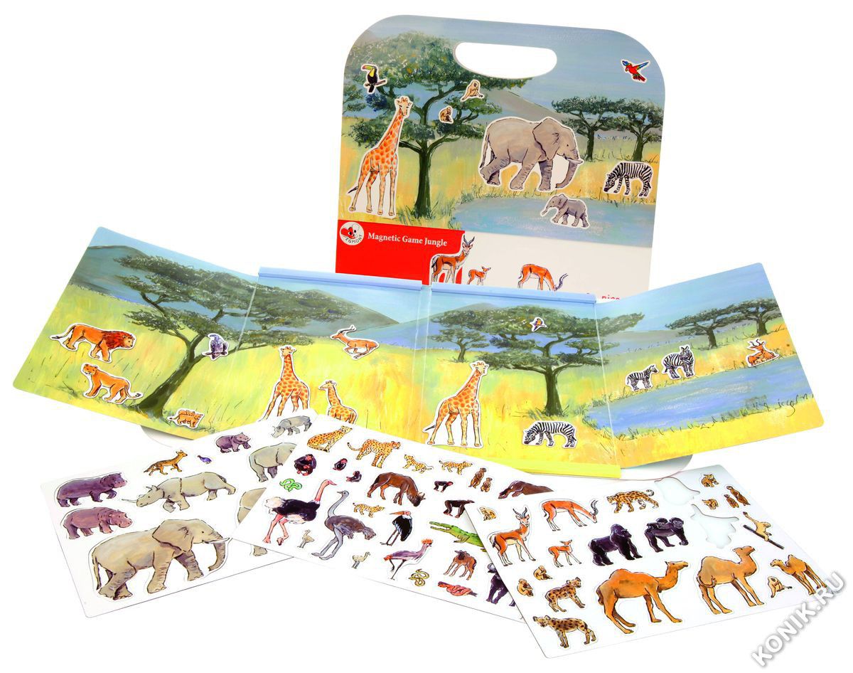 Магнитная игра "Джунгли" Egmont