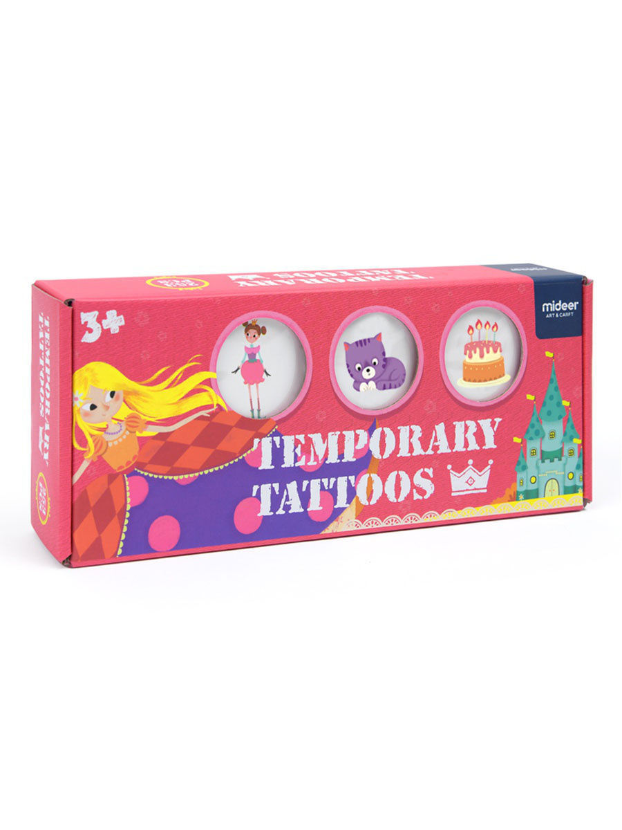 Набор временных тату.Сказочный сад.Mideer