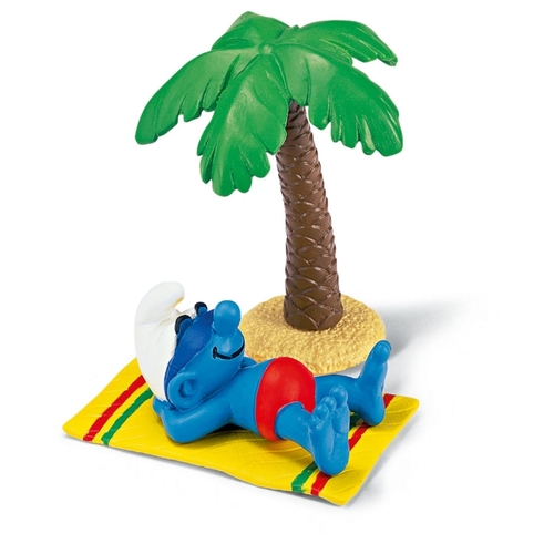 Игровой набор Schleich Смурфик на острове 40261