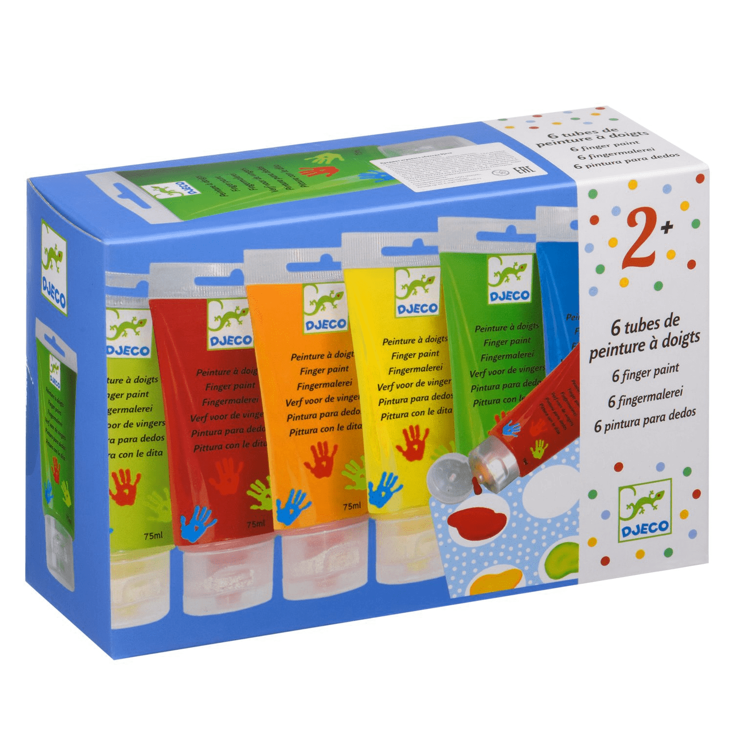 Пальчиковые краски. Djeco